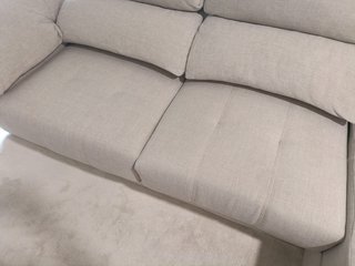 Sofá chaise longue gris 2'70m x 1'55m