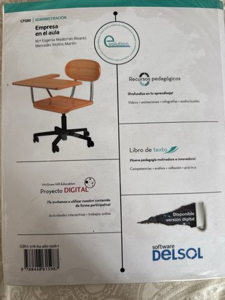 Libro Empresa en el aula - CFGM Administración
