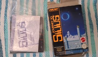 Journey to Silius NES videogame boxato completo