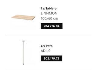 Escritorio IKEA simple