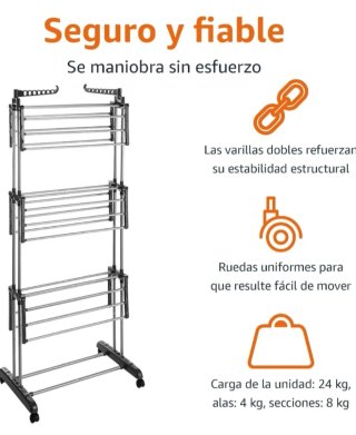Tendedero Torre Amazon Basics
