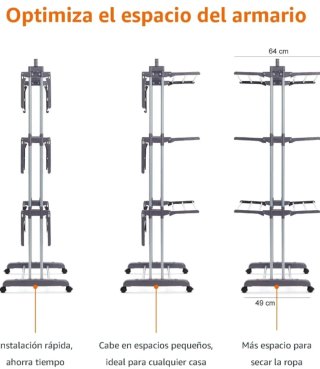 Tendedero Torre Amazon Basics