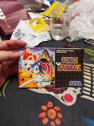 Sonic Spinball Mega Drive SEGA