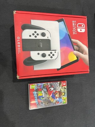 Nintendo Switch OLED Branco NOVA