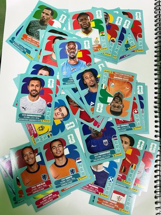 Lote cromos Mundial 2026: Ronaldo, Modric, etc.