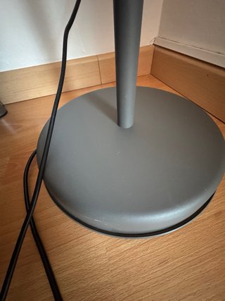 Lámpara de pie 3 focos, gris oscuro Hektar Ikea