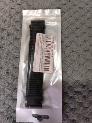 Correa Nylon Huawei Watch Fit 3 Negra