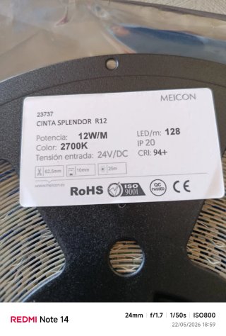 Tiras LED y transformadores 150W/200W
