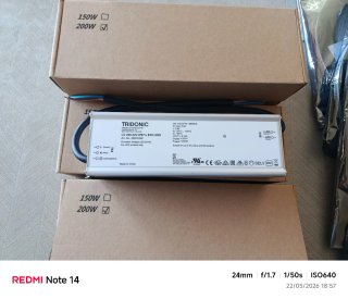 Tiras LED y transformadores 150W/200W