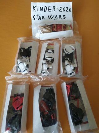 Sorprese Kinder Star Wars 2020