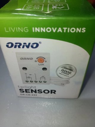 Sensor Crepuscular ORNO LUX