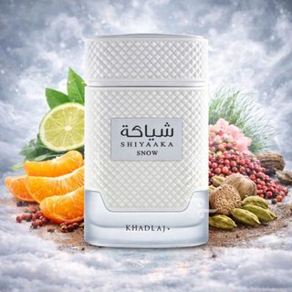 SHIYAAKA SNOW - KHADLAJ - UNISEX - PERFUME ARABE