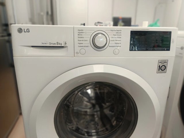 Lavadora LG Direct Drive 8kg