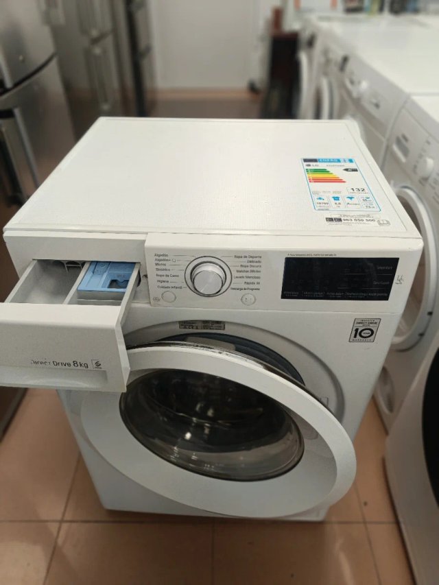 Lavadora LG Direct Drive 8kg