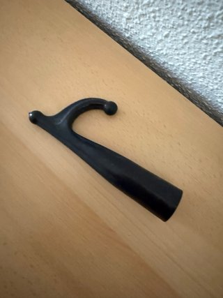 Punta de bichero negra