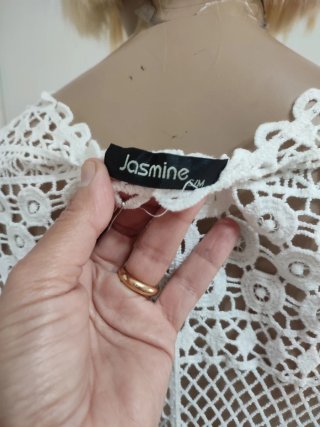 Copricostume uncinetto bianco tg S/M