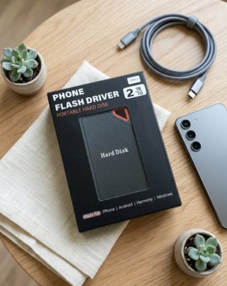 Disco Duro Portátil 2TB USB-C ssd
