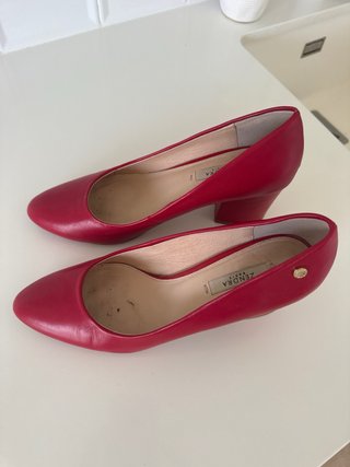 Zapatos de tacón Zendra rojos