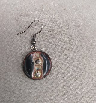 Conjunto Pendientes y Colgante Cerámica