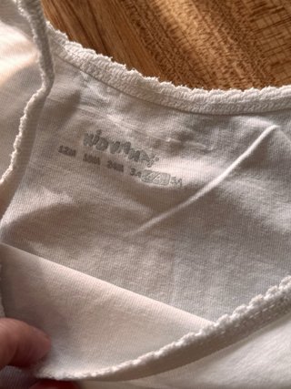 Lote 6 camisetas niña T. 3/4 años