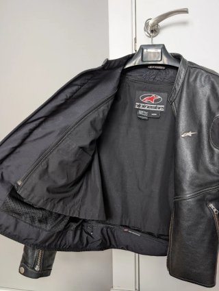 Chaqueta Cuero Moto Alpinestars