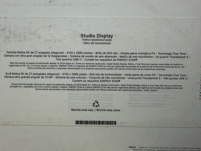 Apple Studio Display Nanotex 5k