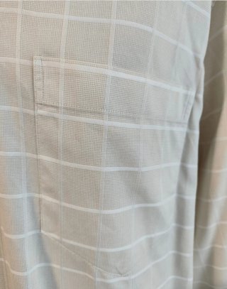 Rebajas Camisa Zara Man Manga Larga Beige Talla M