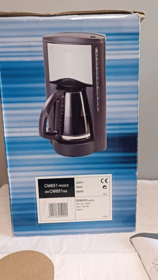 Cafetera Kenwood CM651 antigoteo