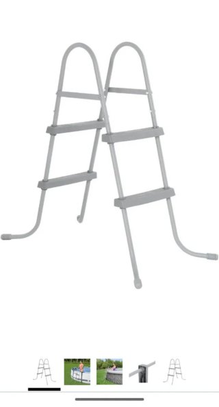 Escalera Piscina Desmontable Nueva