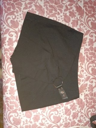 Falda pantalón negra