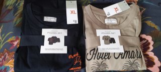 Conjunto Pijama Hombre XL Primark