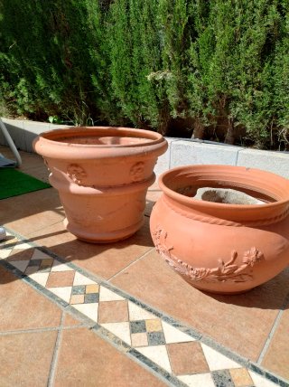2 Maceteros de Terracota