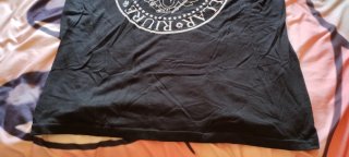 Camiseta algodón Dels Ramonets. Talla L
