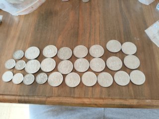 Lote de monedas de pesetas