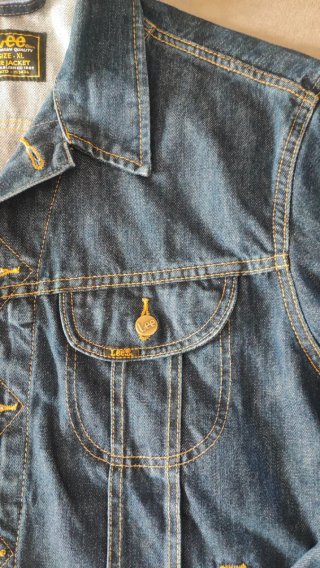 Giacca jeans Lee vintage uomo