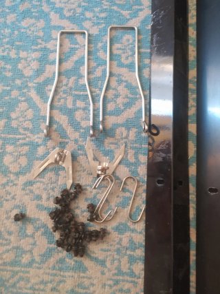 Barbacoa portátil metal y madera