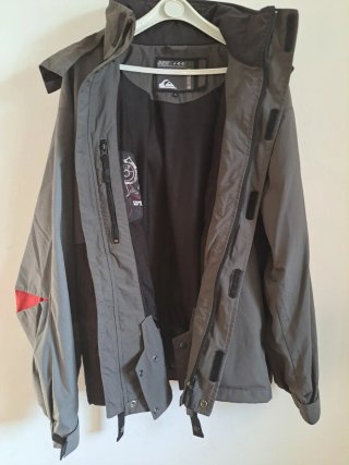 Chaqueta de esquí gris Quiksilver