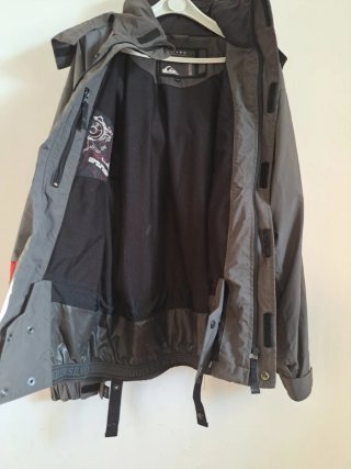 Chaqueta de esquí gris Quiksilver