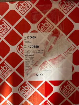 Válvula EGR 1.6 TDI y 2.0 TDI