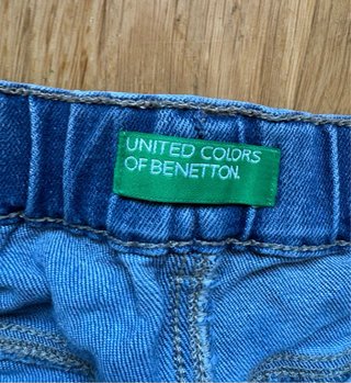 Jeans Benetton bambino abbastanza usato