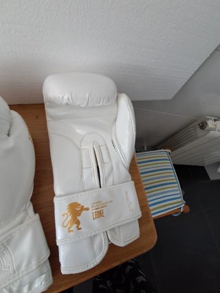Guantes Boxeo Leone Blancos 1947
