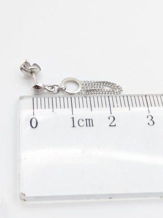 Pendientes Oro Blanco 18k