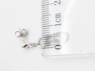 Pendientes Oro Blanco 18k