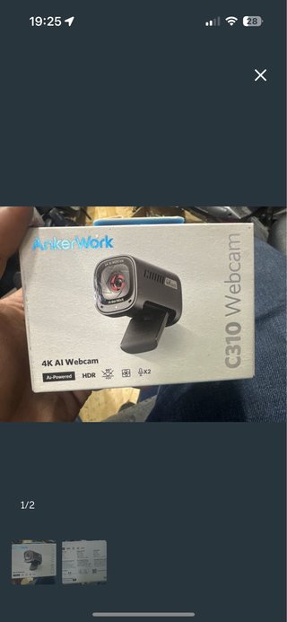AnkerWork C310 Webcam 4K AI