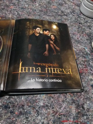 DVD Crepúsculo Luna Nueva Edición Especial 2 Disco