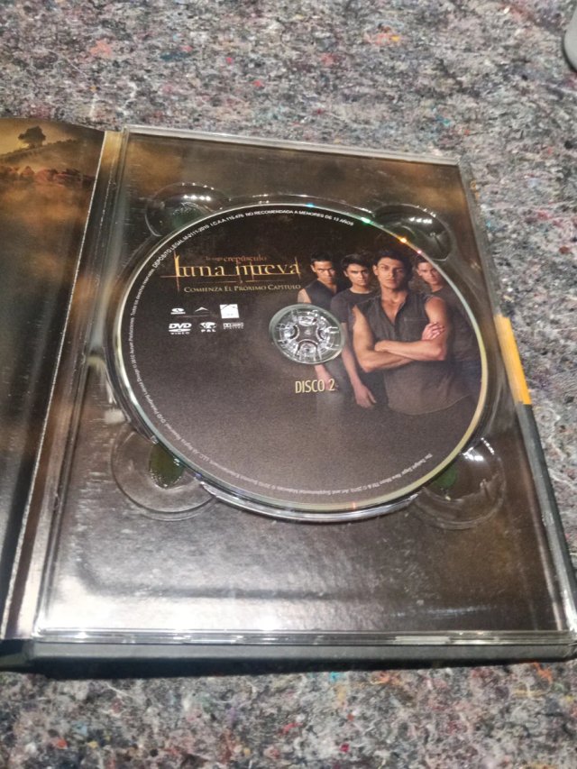 DVD Crepúsculo Luna Nueva Edición Especial 2 Disco