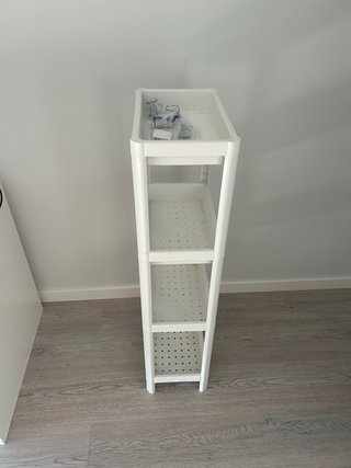 Estantería de plástico para baño