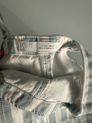Peto rayas Zara niño T4