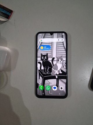 Samsung Teléfono Móvil Azul/Plateado