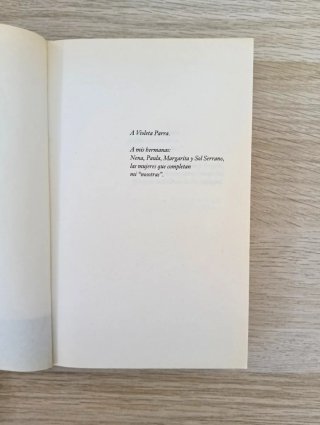 Novela Antigua vida mía de Macela Serrano